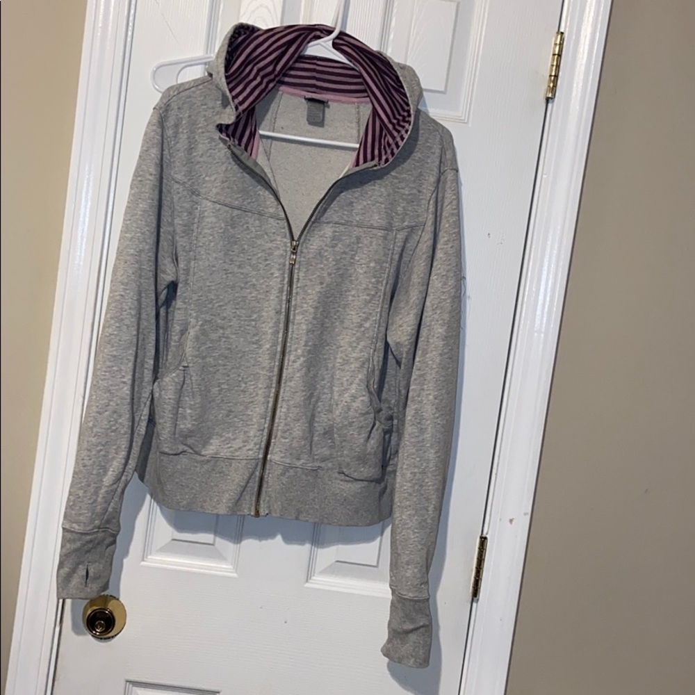 🐝Champions purple hoodie zip up sweater